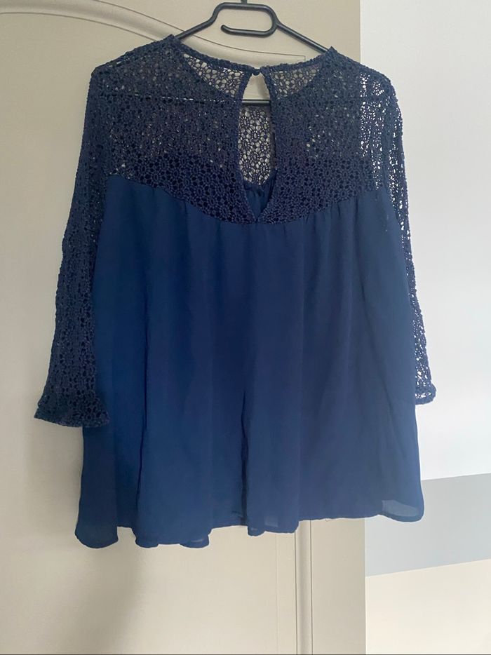 Blouse bleu - photo numéro 3