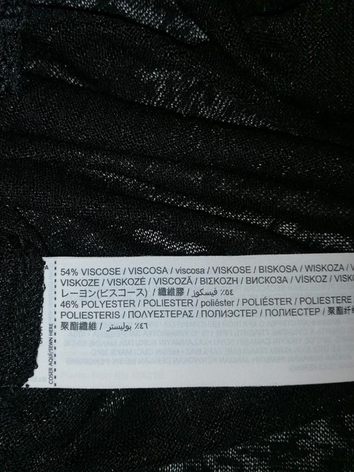 Haut noir MNG S - photo numéro 9