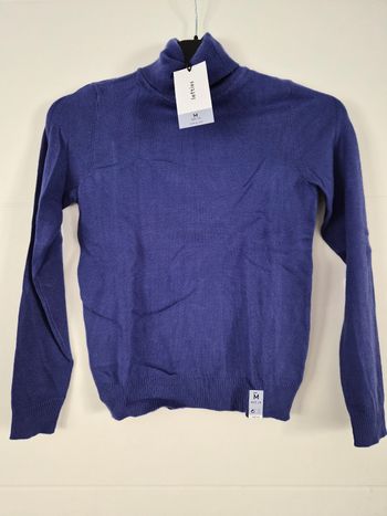 Sous pull bleu électrique