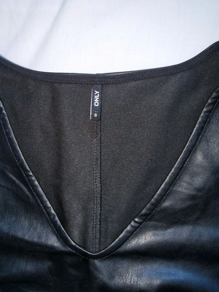 Robe similicuir Only S - photo numéro 3