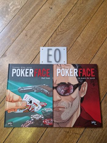 Lot de 2 bd poker face tome 1 et 2 en eo