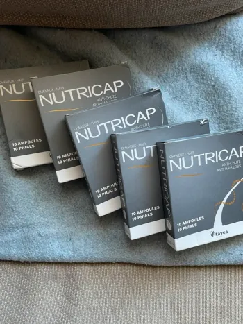 Lot de 5 boîtes nutricap Soin anti chute de cheveux