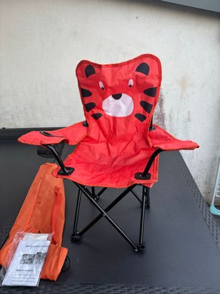 Chaise de camping+ housse 2ans et+ - photo numéro 2
