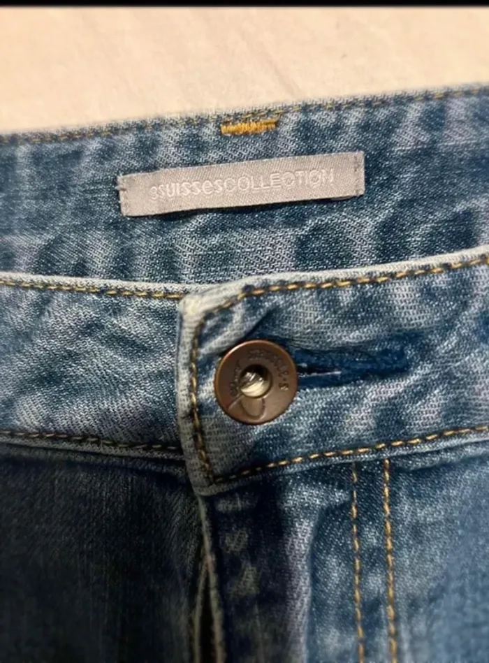 Super jeans 3 suisses droit - taille 38/40 - photo numéro 2