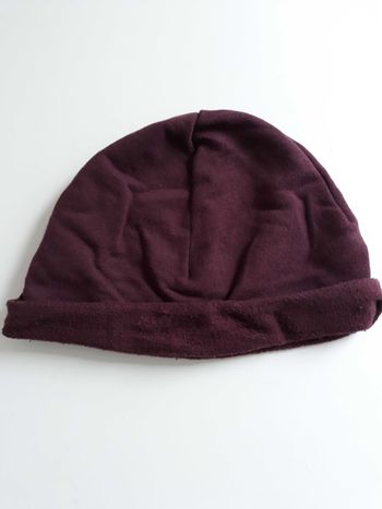 Bonnet Bordeaux Petit Bateau 2- 4 ans