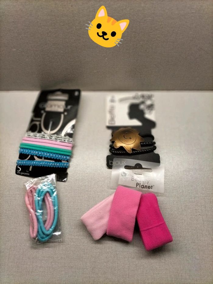 Lot élastique cheveux neuf - photo numéro 2