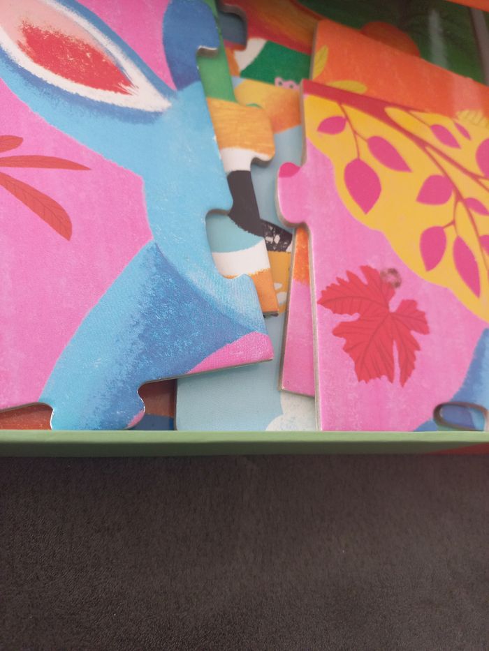 Primo puzzle lapins djeco 3, 4 et 5 pièces 2 ans - photo numéro 4
