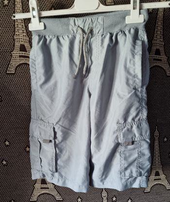 Bermuda gris 10ans multiples poches