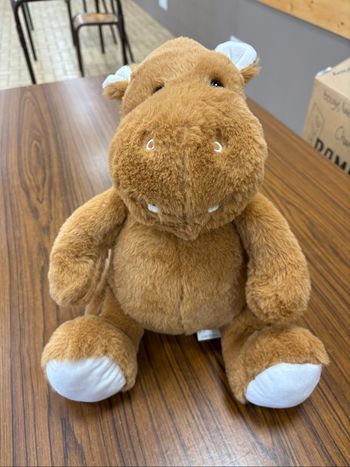 Peluche hippopotame
