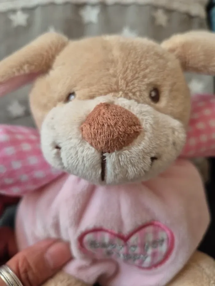 peluche ours rose - photo numéro 2