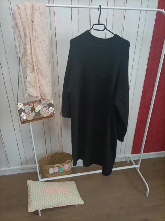 Jolie robe pull Copperose