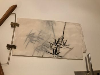Foulard blanc crème