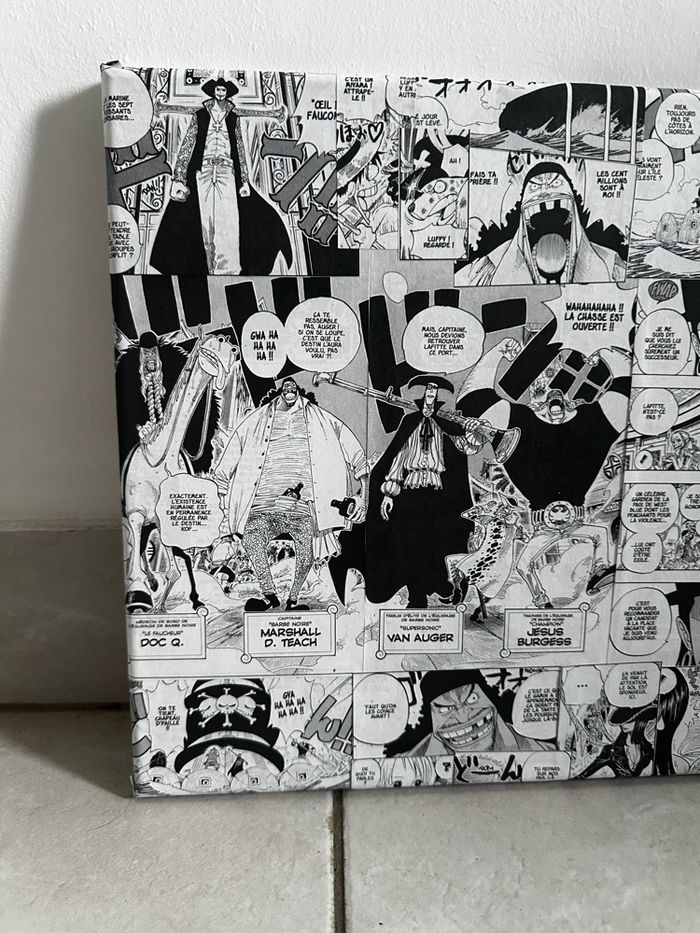 Tableau One piece barbe noir - photo numéro 2