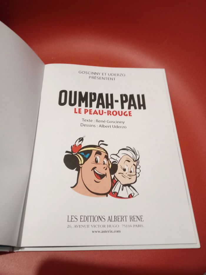 BD Oumpah-Pah Tome 1 - Le Peau Rouge - photo numéro 5