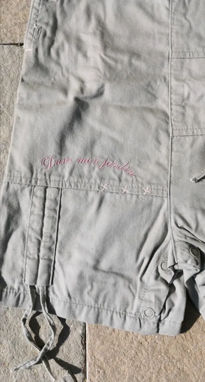 Salopette short Combishort petites canailles 1 an - photo numéro 2