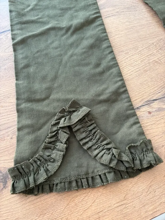Pantalon patte d’éléphant 10-12 ans - photo numéro 4