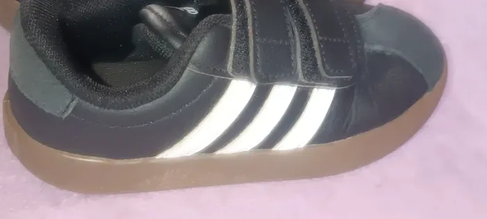 Baskets noires bébé Adidas - photo numéro 4