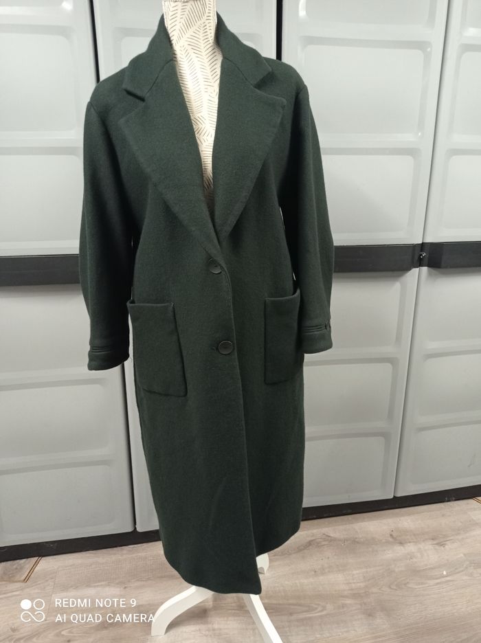 Manteau long oversize 75%laine ZARA - S