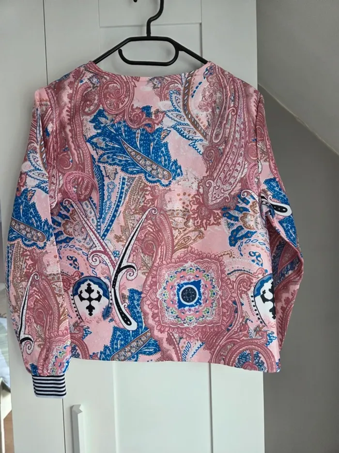 Veste légère vintage femme taille 36 S - photo numéro 2