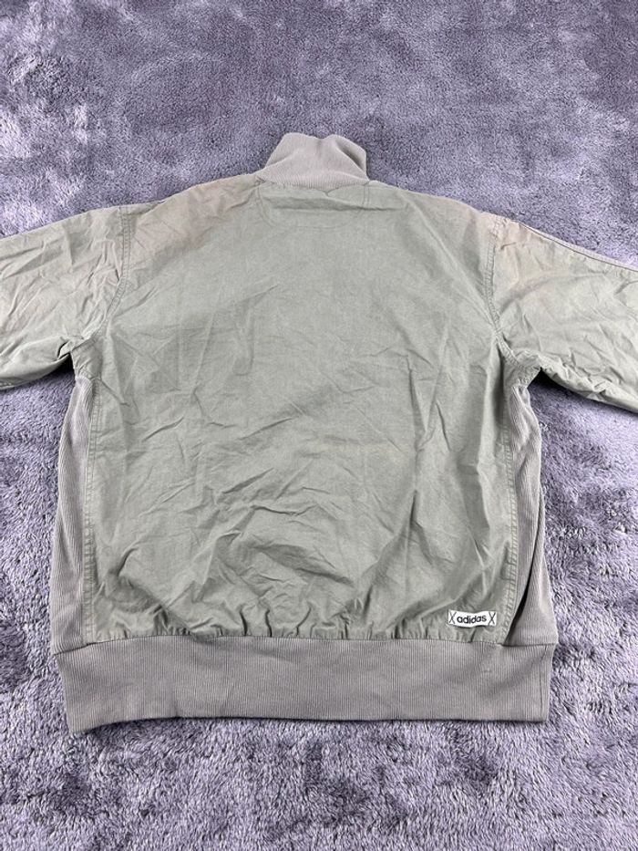 Veste type Harrington vert kaki Adidas Taille M - photo numéro 2