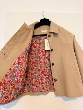 Trench Lili&Lala Kaki taille S neuf 