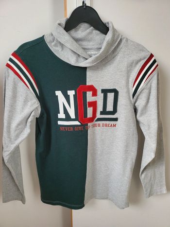 T-shirt manches longues garçon 12 ans orchestra très bon état