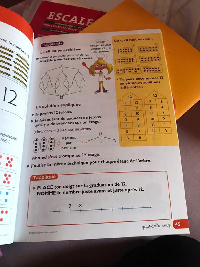 Accromaths ! Éditions érasme Manuel de l’élève + Cahier d’exercices - photo numéro 3