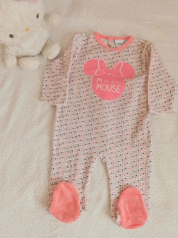 Pyjama en velour 6 mois de disneybaby