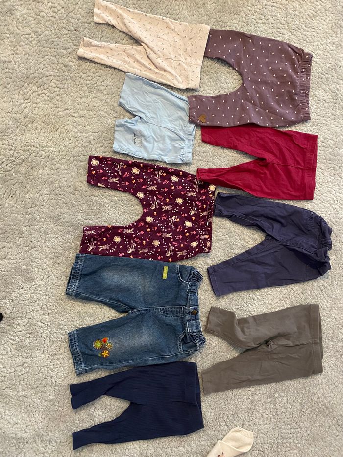Lot de 20 habits taille 6mois, Différentes marques - photo numéro 7