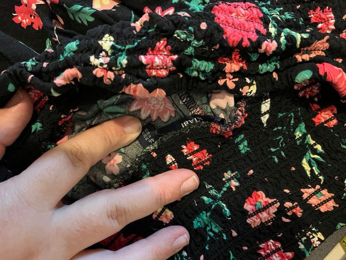 Pantalon fleurie à poches - photo numéro 3