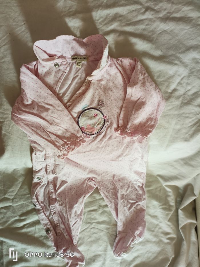 Lot de vêtements pour bébé fille 0 à 3 mois. - photo numéro 5