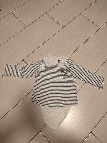 Body t shirt intégré