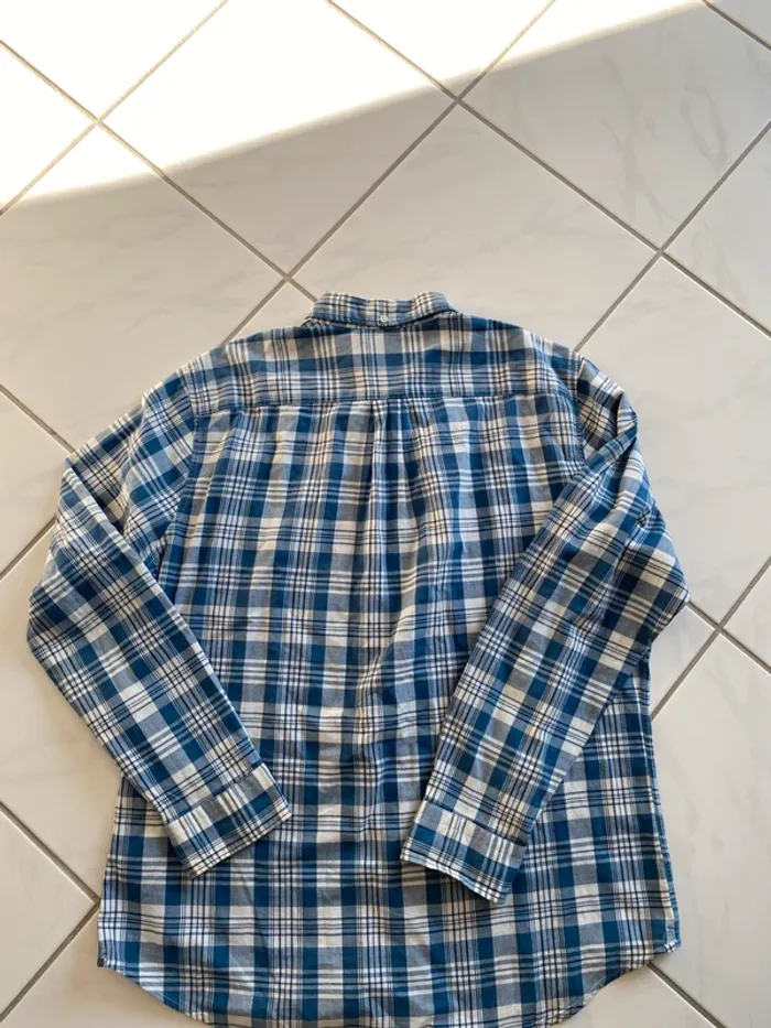 Chemise Levi’s à Carreaux Bleus – Taille XL – Parfait État - photo numéro 3