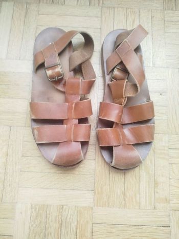 Sandales Camel garçon pointure 36 Jacadi 