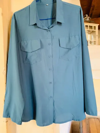 Chemise bleue