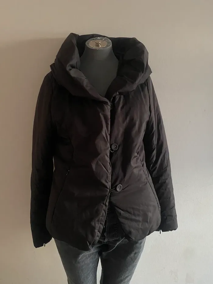 Doudoune noir femme