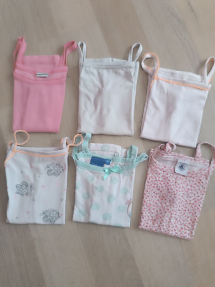 Maillots  de corps bretelles