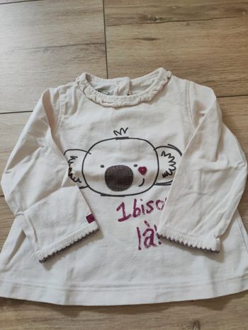 Tee-shirt manches longues la compagnie des petits 6 mois