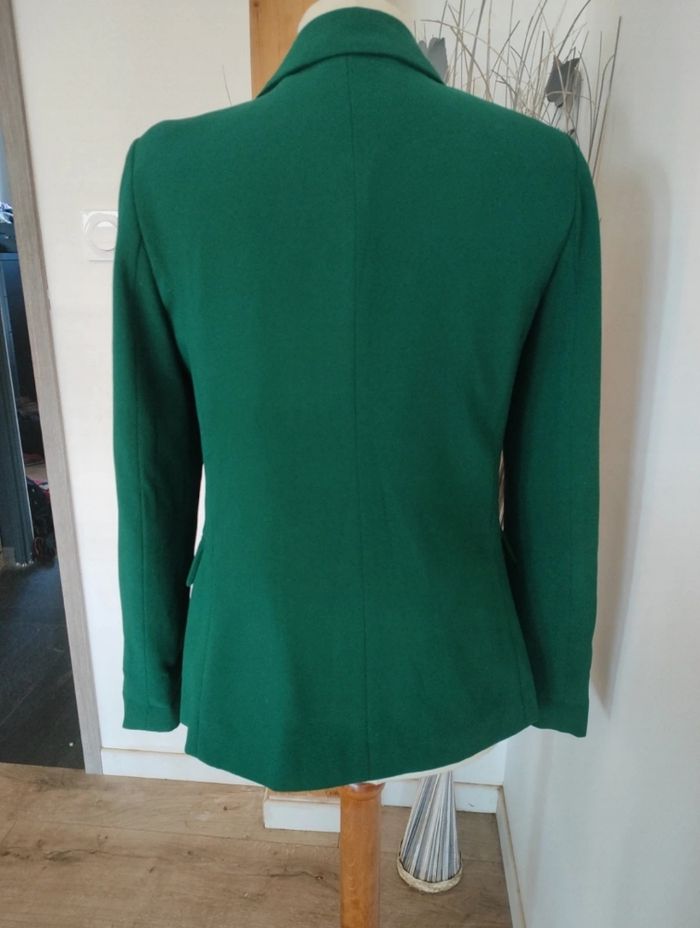 Veste blazer femme 38 verte Cache cache - photo numéro 4