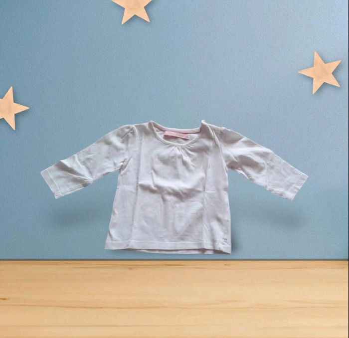 Gemo Tee Shirt Fille Bleu T Shirt Manches Courtes Bleu Turquoise