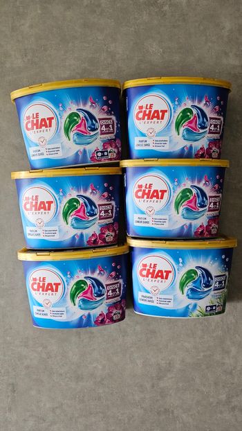 Lot de 6 Le chat 