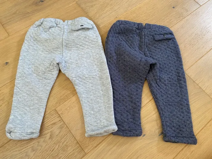 Lot de 2 pantalons chaud garçon 3 ans - photo numéro 2