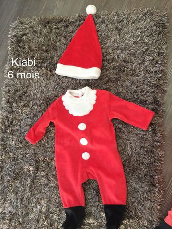 Pyjama de Noël Kiabi Taille 6 mois