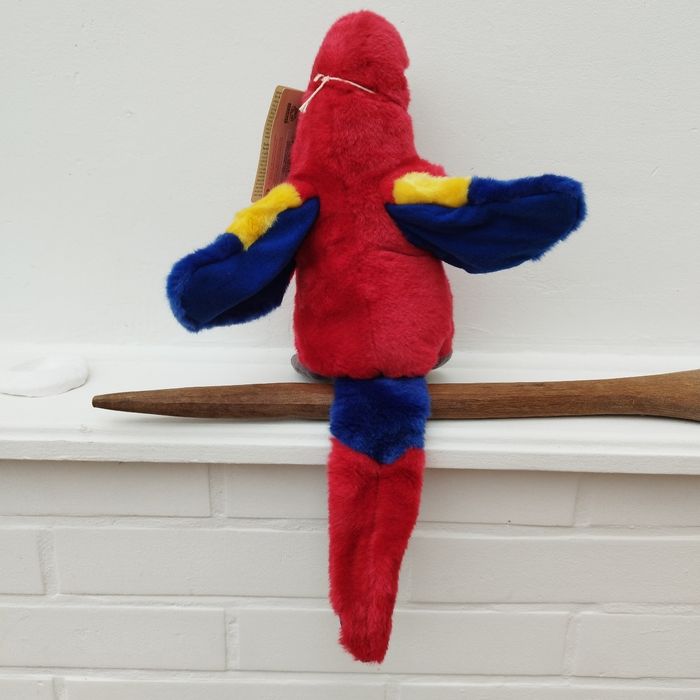 Peluche perroquet ara - photo numéro 2