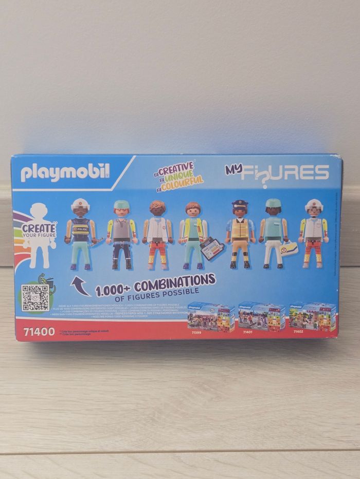 Playmobil city action 71400 my figures héros du quotidien neuf - photo numéro 2