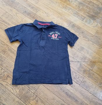 polo manche courte noir gemo Kids taille 5ans