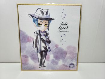 Shikishi Twisted Wonderland Jade Leech 12X13 Cm