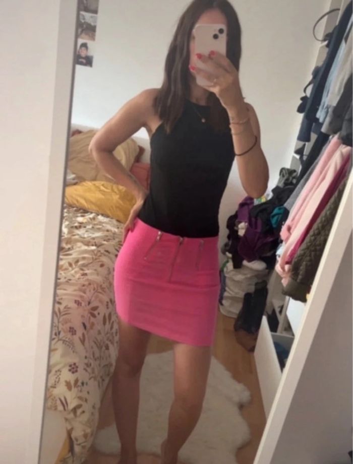 Jupe fushia H&M - photo numéro 7