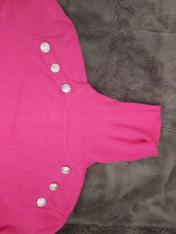 Pull col roulé