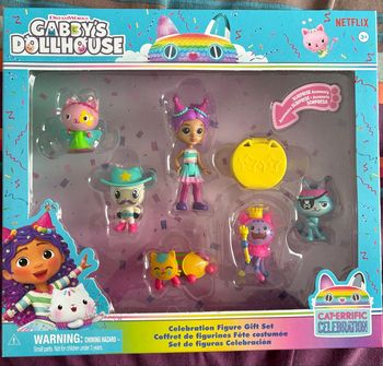 Gabby’s Dollhouse figurines.